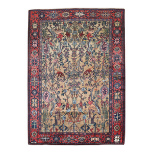 Zabihi Collection Persian Pictorial Rug