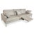 Clarus 3-Seater Sofa in Grey Leather from FSM For Sale - Image 4 of 13