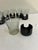 Glass Mid 20th Century Mid-Century Corning Glass Smoke Glass Tumblers With Black Bases - Set of 6 For Sale - Image 7 of 11