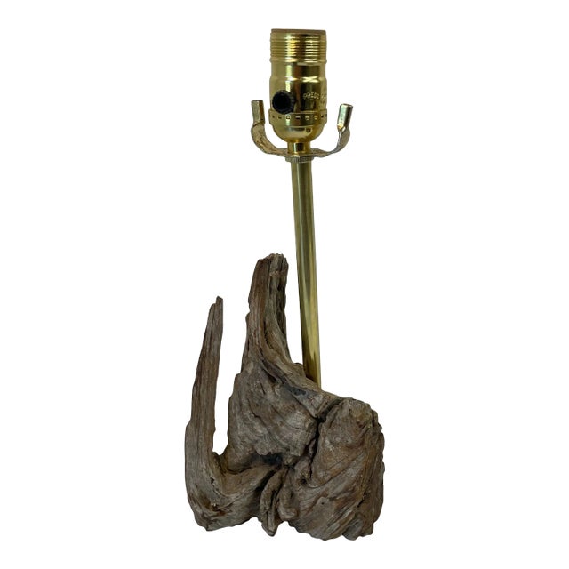 Vintage Driftwood Lamp For Sale
