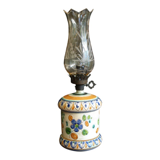 Ceramic Table Lamp by Luigi Santi, 1970s For Sale