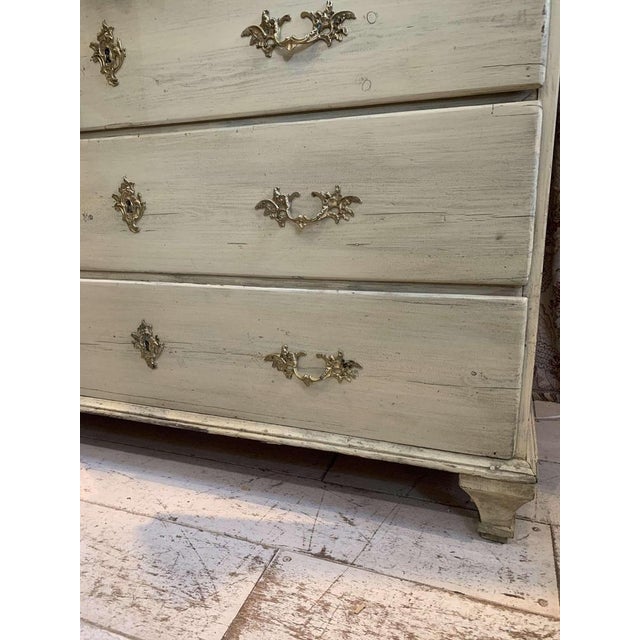 Antique Swedish Domed-Top Glazed Cabinet, 1700s For Sale - Image 11 of 18