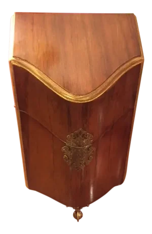 Wood & Brass Letter Box