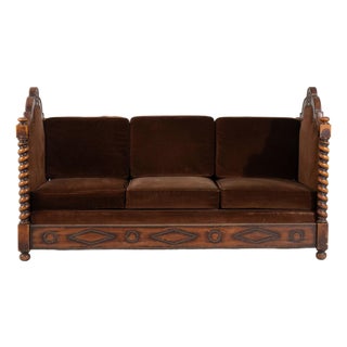 Mid 20th Century France Gold Wood Daybeds For Sale