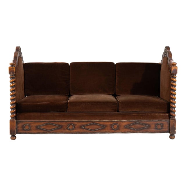 Mid 20th Century France Gold Wood Daybeds For Sale