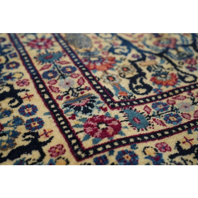 Textile Antique Tabriz Rug 4'5'' x 6'7'' For Sale - Image 7 of 9