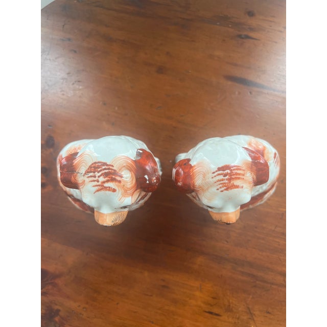 Early 20th Century Staffordshire Spaniel Dogs - a Pair For Sale - Image 12 of 12