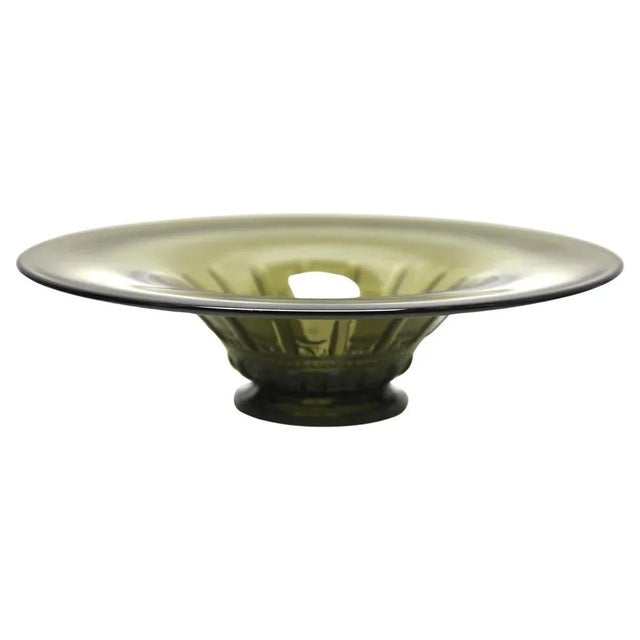 Art Deco Luxval Centerpiece from Val Saint Lambert, 1935 For Sale - Image 9 of 9