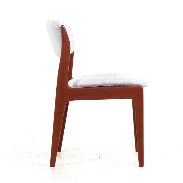 Wood Erik Buch Mid Century Danish Teak Dining Chairs - Set of 4 For Sale - Image 7 of 10