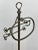 Mid-Century Italian Towel Floor Holder Rack in Solid Silver Brass, 1950s For Sale - Image 6 of 14