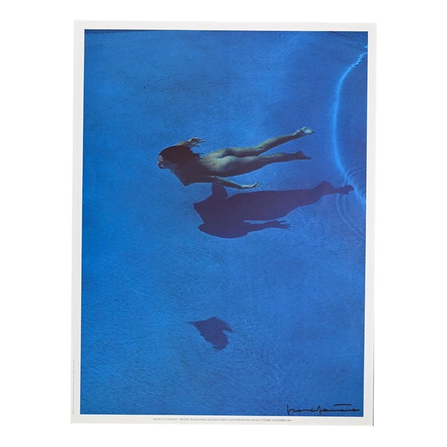 After Franco Fontana, Swimming Pools, Vintage Offset Print, 1984 For Sale