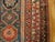 1880s Blue Geometric Tribal Antique Caucasian Kazak Rug Hand Knotted 4'3" X 6'2 Wool Carpet For Sale - Image 4 of 4
