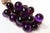 Mid-Century Modern Purple Lucite Acrylic and Driftwood Grape Cluster Centerpiece For Sale - Image 9 of 14