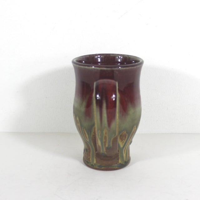 Elevate your morning cup with this unique, handmade vintage artisan studio pottery mug. This mug is truly charming. It is...
