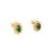 Natural Tourmaline Diamond Earrings 14k Gold 0.85 TCW Certified For Sale In New York - Image 6 of 11
