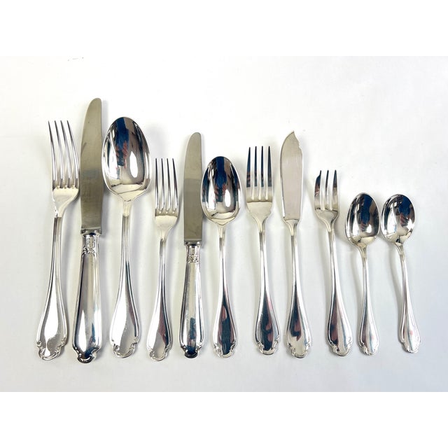 1960s Vintage Cutlery Set from Christofle, 1960s, Set of 144 For Sale - Image 5 of 18