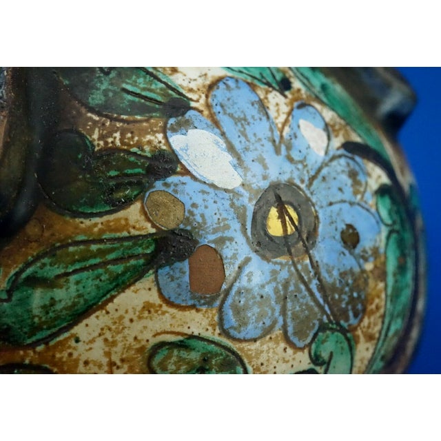 vintage Renaissance Scratched Ceramic Vase by Renzo Cellini for Monteluce, 1920s For Sale - Image 13 of 18