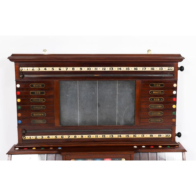Antique Victorian Billiard Snooker and Life Pool Scoreboard, 1800s For Sale - Image 11 of 18