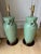 Pair of Frederick Cooper Celadon Crackle Glazed Ceramic Urn Lamps, Late 20th Century For Sale In Chicago - Image 6 of 12