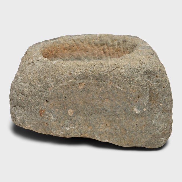 Chinese Teardrop Stone Trough, C. 1850 For Sale - Image 4 of 5