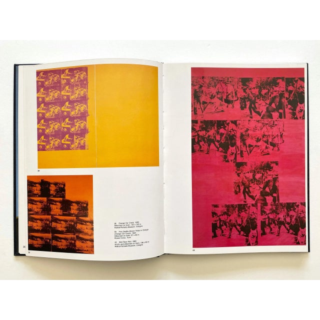 Andy Warhol Andy Warhol Vintage 1983 First Edition Lithograph Print Hardcover Pop Art Book For Sale - Image 4 of 13