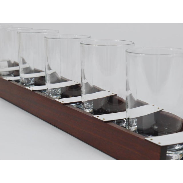 Vintage Drinking Glass Carrying Rack by Carl Auböck, 1960s For Sale - Image 11 of 18