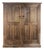 Antique English Oak Housekeeper's Cupboard For Sale