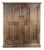 Early 20th Century English Antique Large Oak Housekeeper's Cupboard (Armoire) For Sale