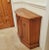 American 1970's American Pecan and Rattan Console Cabinet For Sale - Image 3 of 10