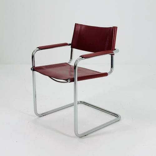 Centro Studio Desk Chair by Mart Stam & Marcel Breuer for Fasem, Italy, 1970s For Sale - Image 11 of 11