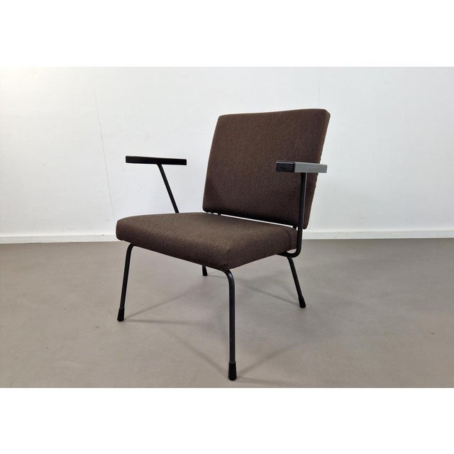 Gispen 1401 Chair by Wim Rietveld for Gispen, 1960s For Sale - Image 4 of 14