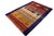 Shabby Chic Moroccan Tribal Rust/Blue Wool Rug - 8'9'' X 12'4'' For Sale - Image 3 of 10