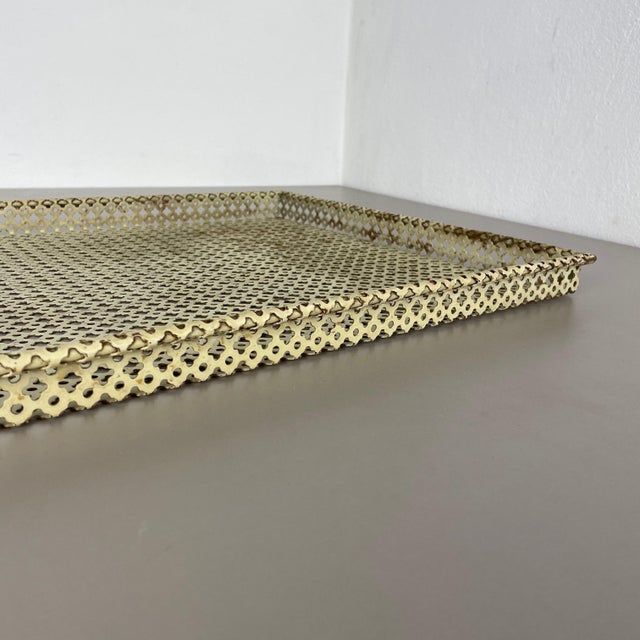 French Metal Tray Rigituelle by Mathieu Matégot, 1950s For Sale - Image 17 of 18