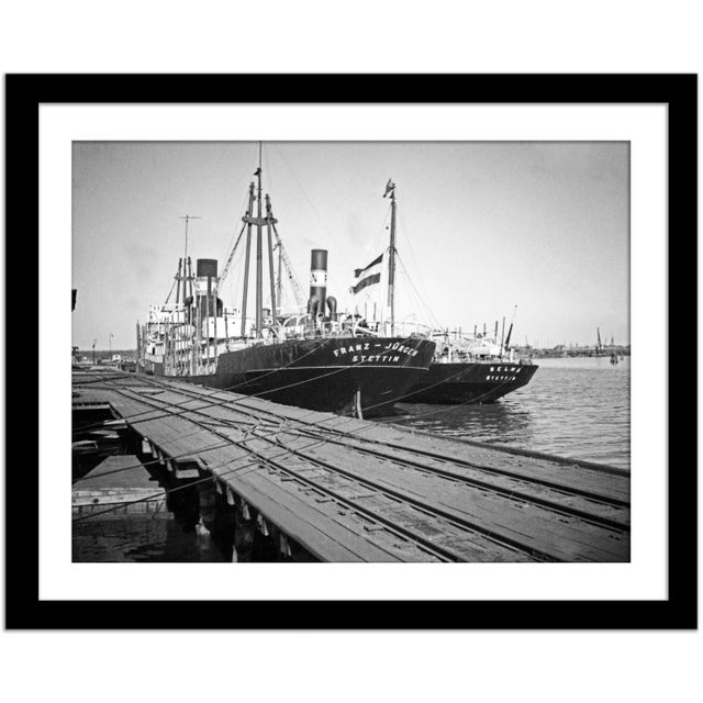 Karl Heinrich Lämmel, At the Outer Harbor of Koenigsberg, East Prussia, Germany, 1934, Photograph For Sale - Image 4 of 5