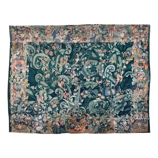 French Hand Tapestry by Aubusson, 1960s For Sale