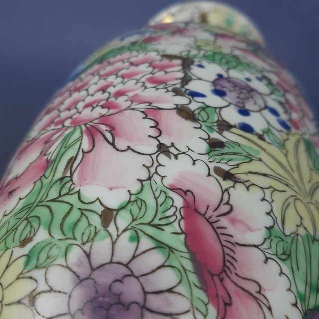 Chinese Ceramic Vases, 1940s, Set of 2 For Sale - Image 13 of 16