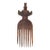 Early 20th Century Nyamwezi Mwana Hiti Figural Comb Tanzania For Sale