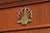 Wood Vintage Mahogany Pediment Top Wall Mirror For Sale - Image 7 of 14