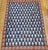 Vintage Kurdish Kilim Rug, Hand-Woven All-Over Paisley Pattern, Blue & Brick, 6x9 For Sale - Image 13 of 13