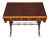Niagara Furniture Mahogany Dropside Lyre or Harp Desk For Sale