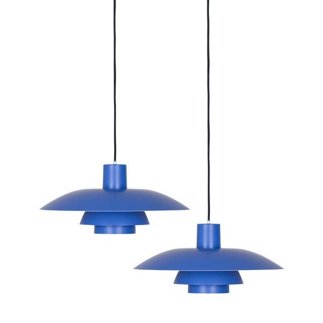 Vintage Danish PH 4/3 Lamps by Poul Henningsen for Louis Poulsen, 1966, Set of 2 For Sale