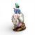 Large Limbach Porcelain & Ceramic Figure of Woman with Basket, Thuringia, 1825 For Sale - Image 4 of 15