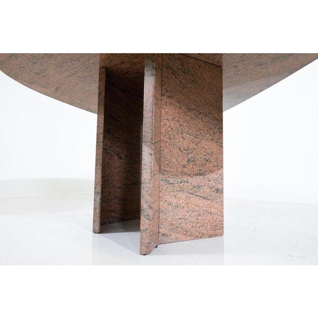 Mid-Century Modern Rhea Dining Table attributed to Willy Ballez, 1970s For Sale - Image 4 of 11