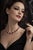 Bochic “Capri” Vintage Natural Ruby, White Topaz & Peridot Necklace Set in 18K G For Sale - Image 9 of 14