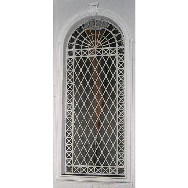 Gemstone Monumental Antique Window Grille - Beaux Arts Style For Sale - Image 7 of 9