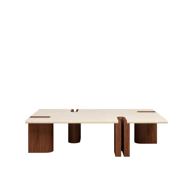 Grenville Center Table by Wood Tailors Club For Sale - Image 9 of 13