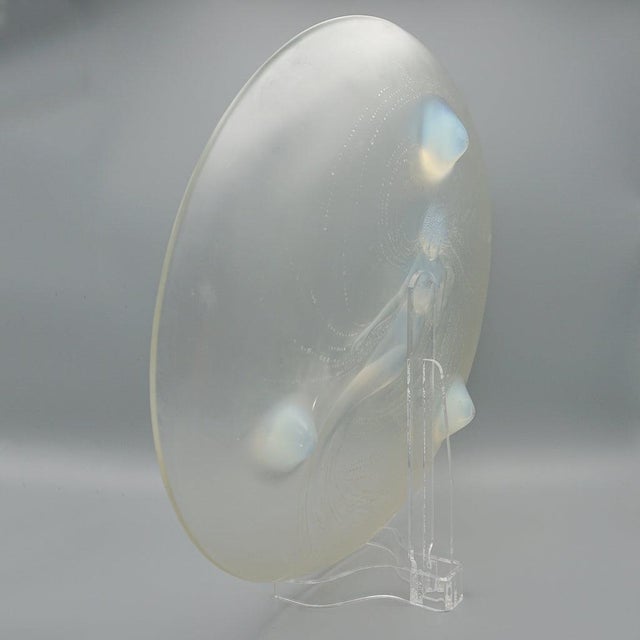 Art Deco Glass Charger by Rene Lalique, 1920s For Sale - Image 6 of 14