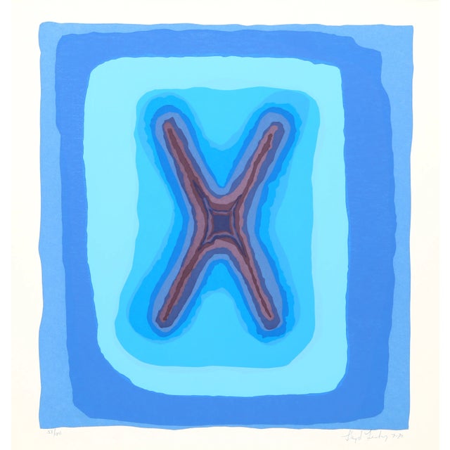 Lloyd Fertig Untitled 5 Serigraph For Sale
