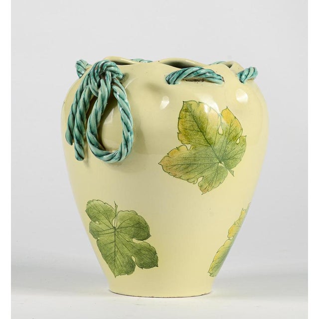1940s Vase in Ceramic from Rometti Umbertide For Sale - Image 5 of 10