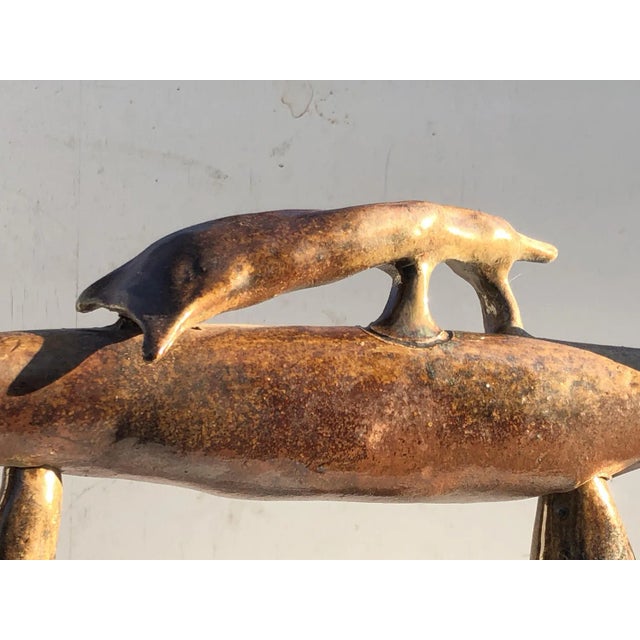 Brutalist Zoomorphic Ceramic Sculpture from La Borne, 1980s For Sale - Image 9 of 12
